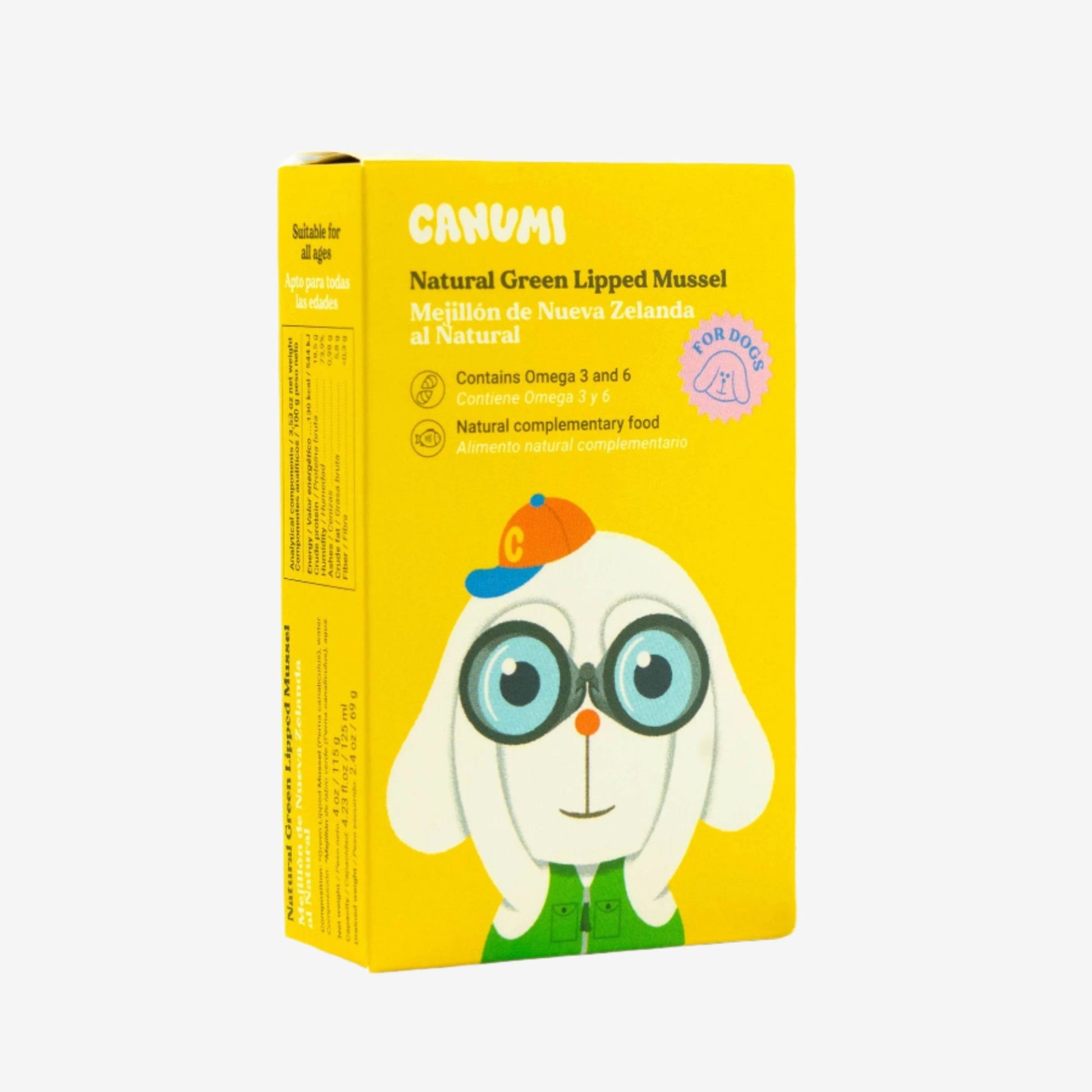 Canumi green lipped mussel for dogs