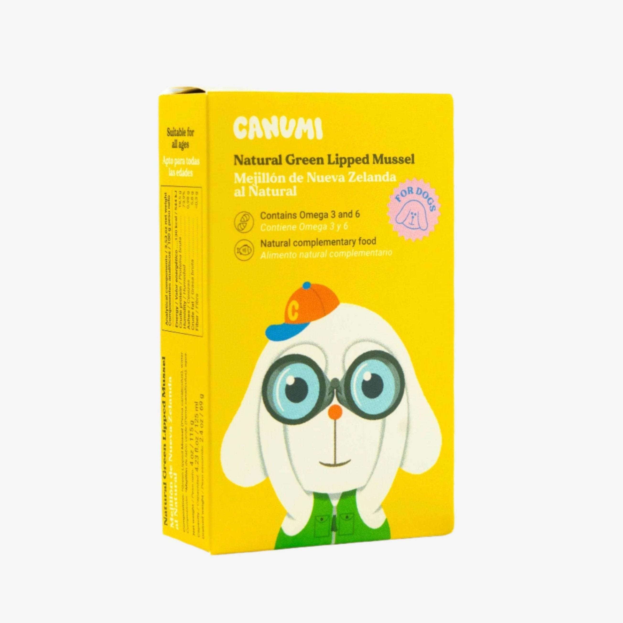 Canumi green lipped mussel for dogs