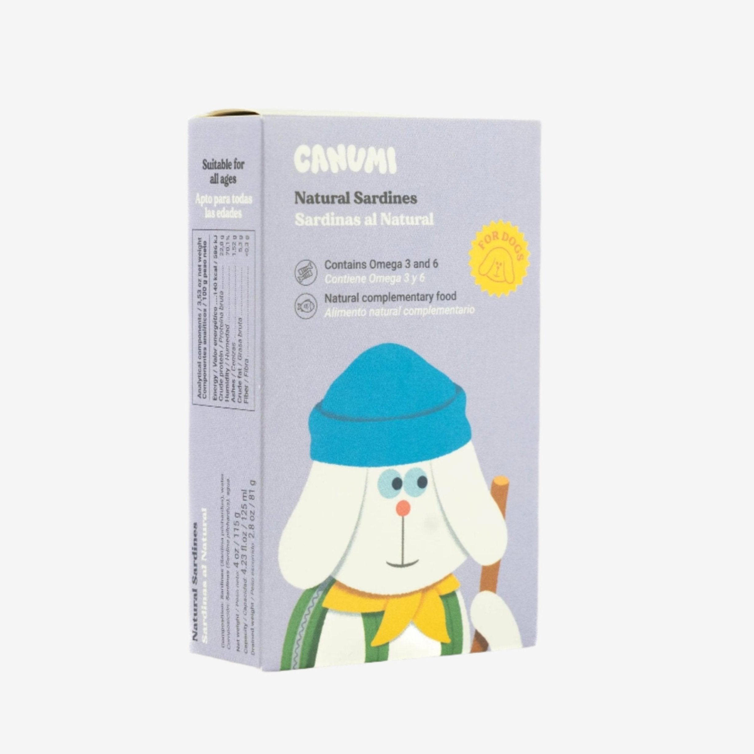 Canumi sardines for dogs