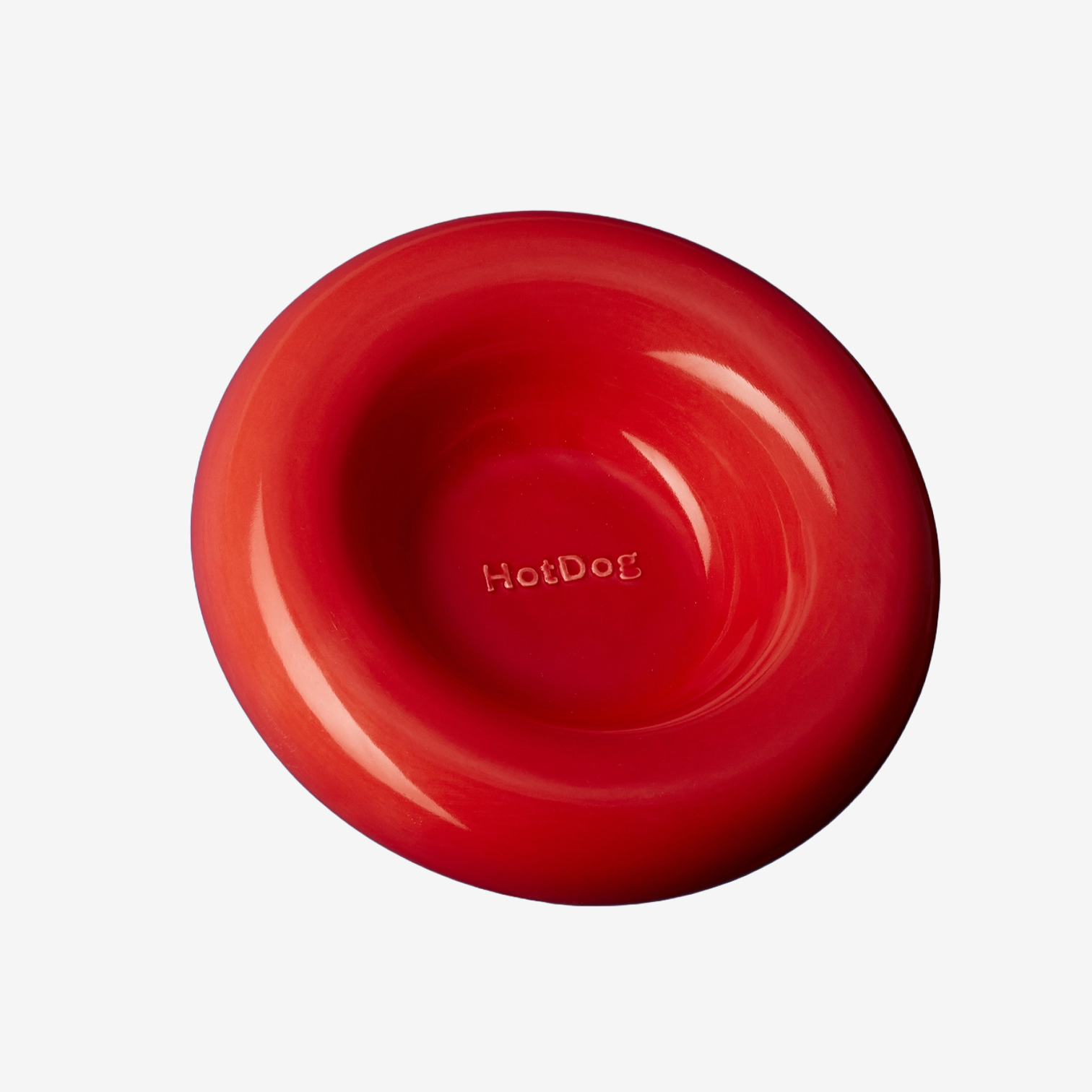 Ceramic Bowl - Red