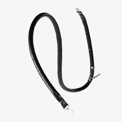 Puffed Leather Lead - Black