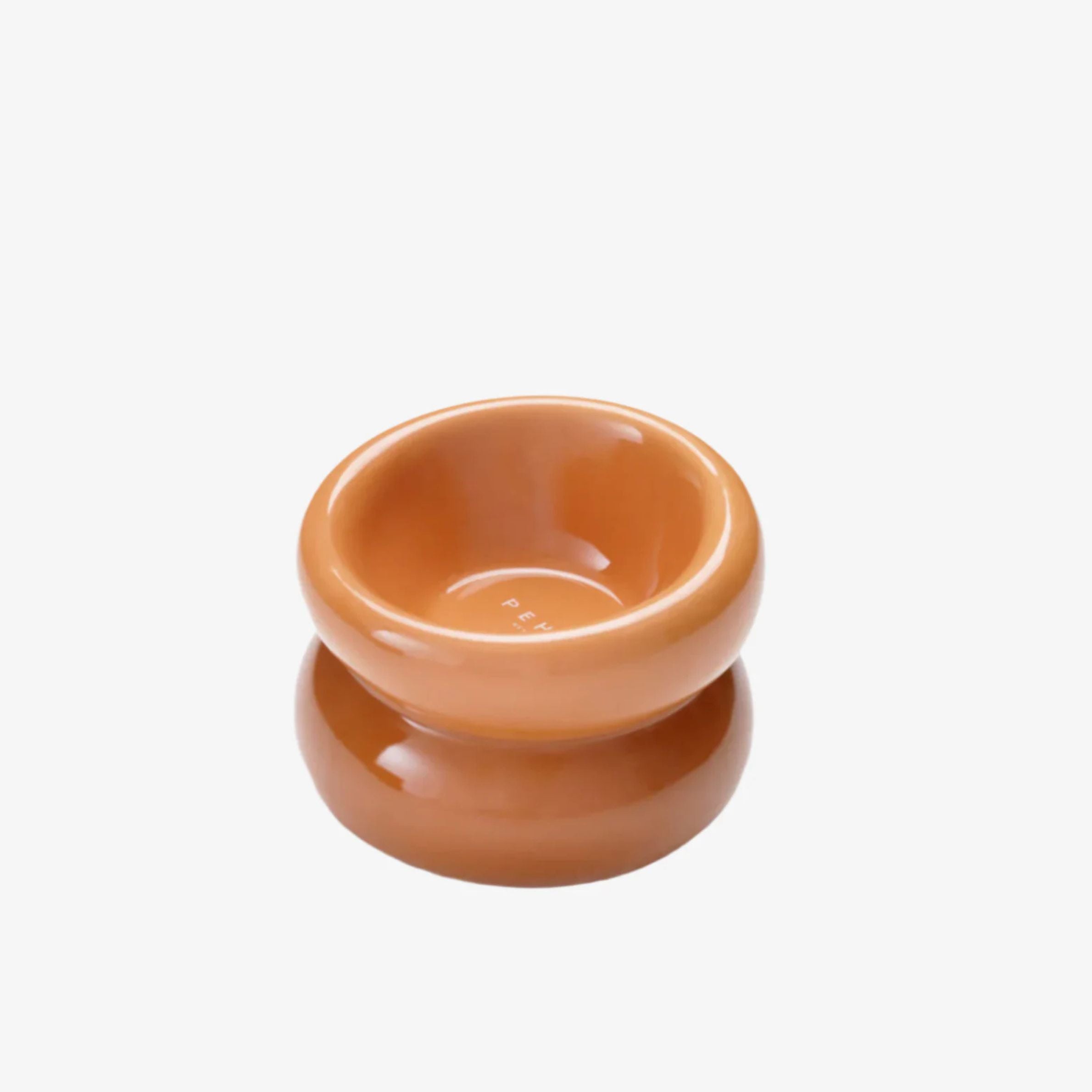 Ceramic bowl on a white background