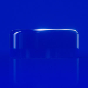 barkers dog bowl blue