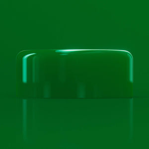 barkers dog bowl green