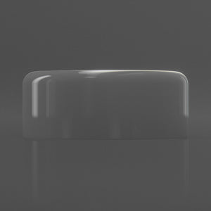 barkers dog bowl grey