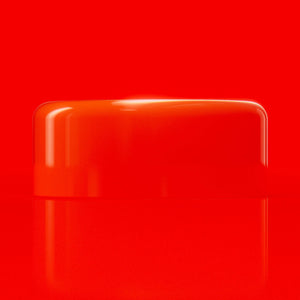barkers dog bowl orange