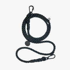 Adjustable Rope Lead - Matte Black