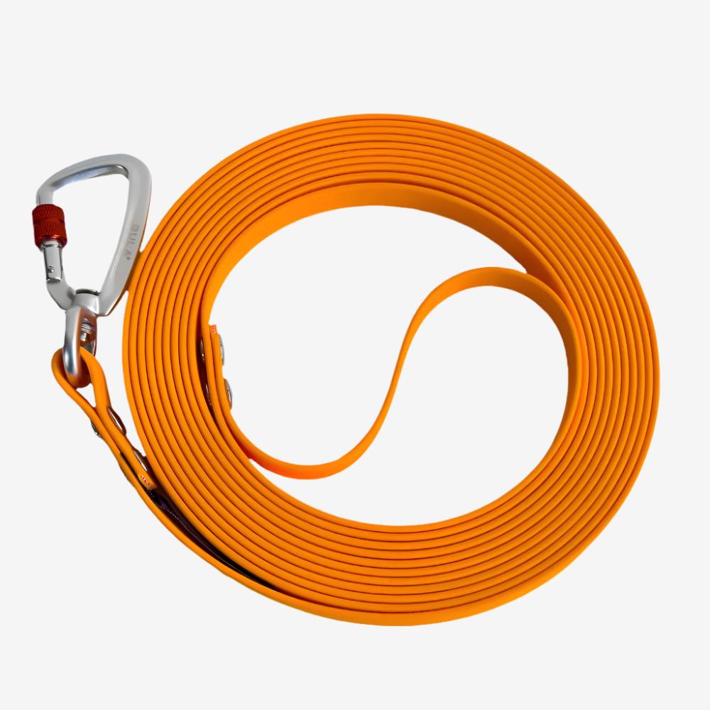 Biothane Long Lead - Orange