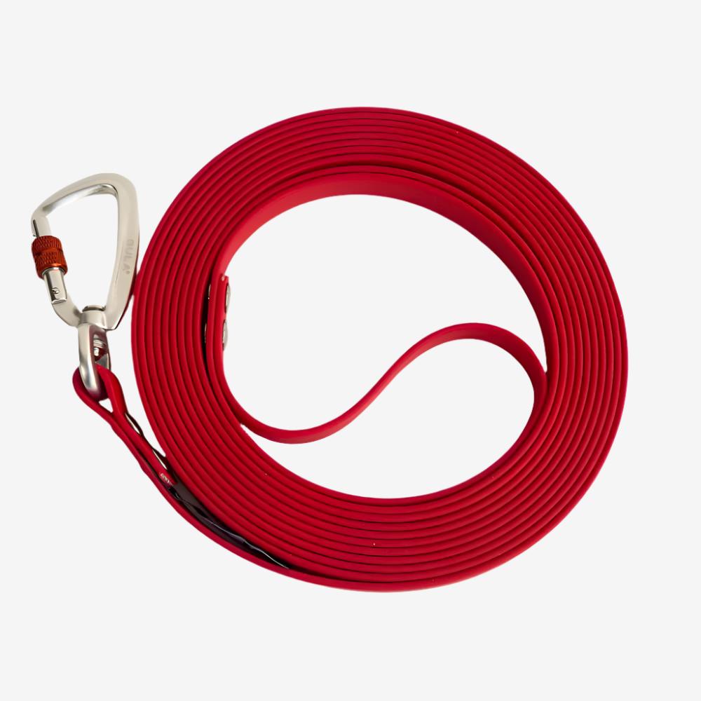Biothane Long Lead - Red