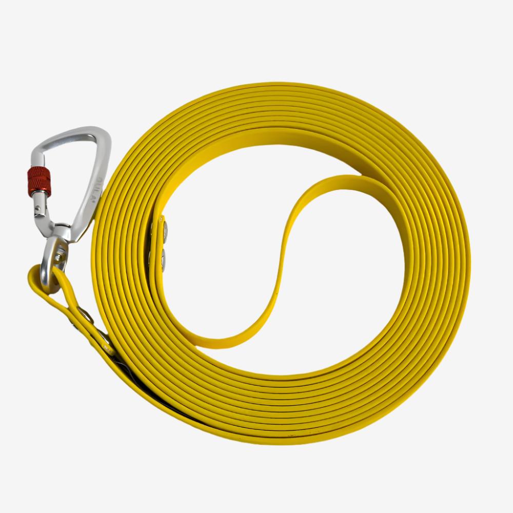 Biothane Long Lead - Yellow