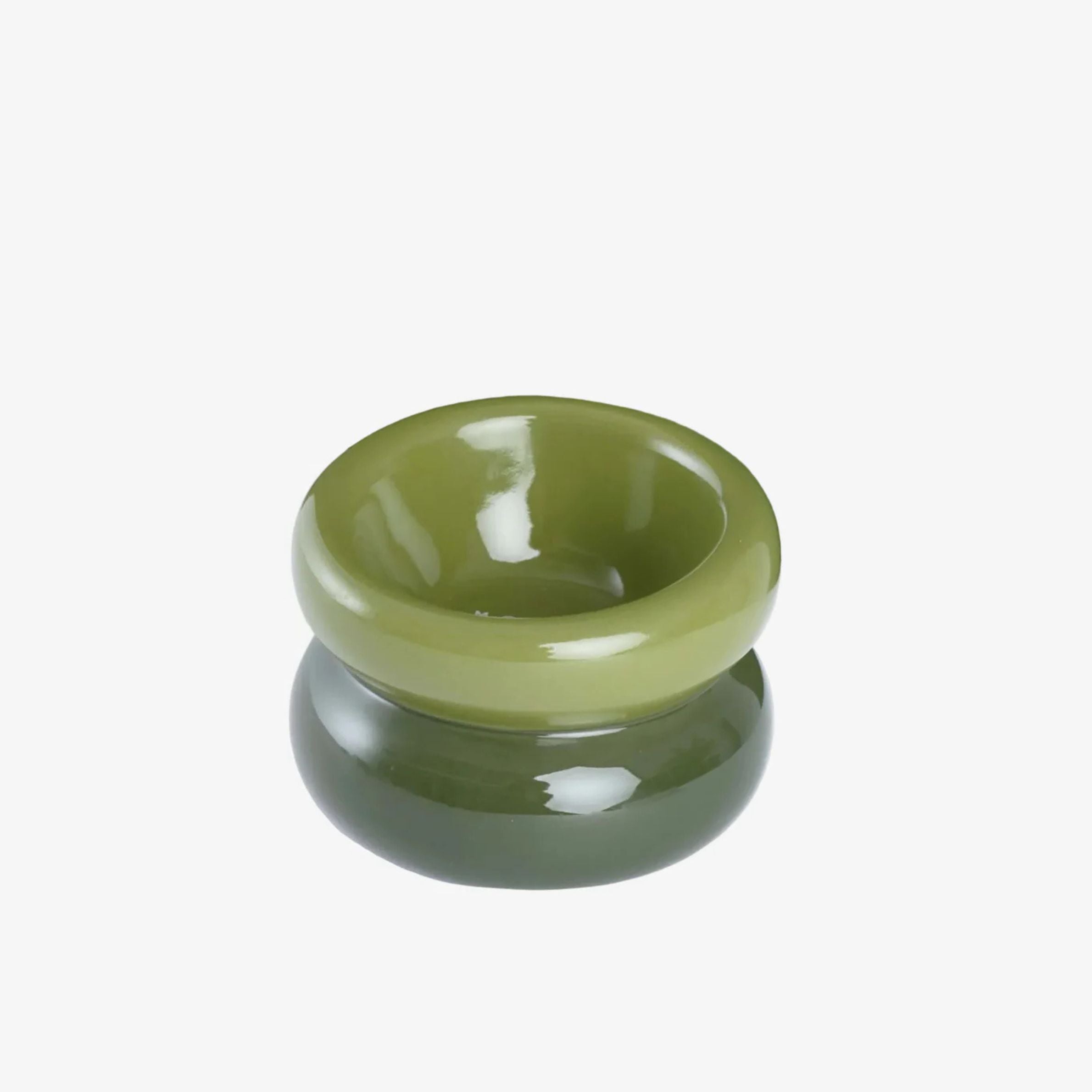 Soufflé Pet Bowl - Avocado Green