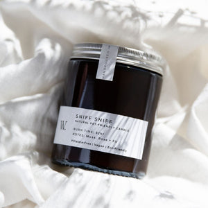 Pet safe candle made with soy wax and natural scents
