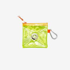Neon Vinyl Pouch - Yellow